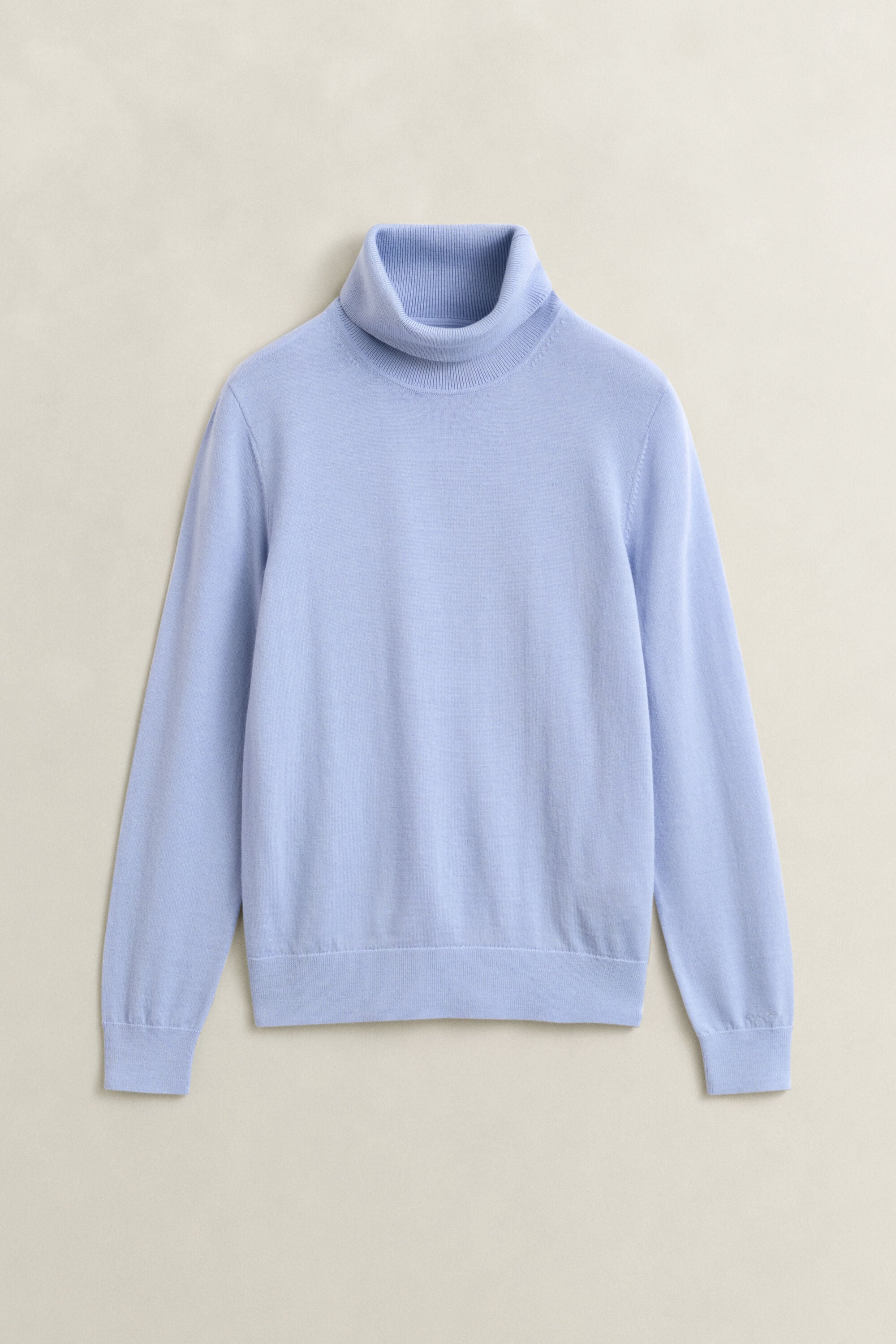Rullekrave sweater af ekstra fin merinould