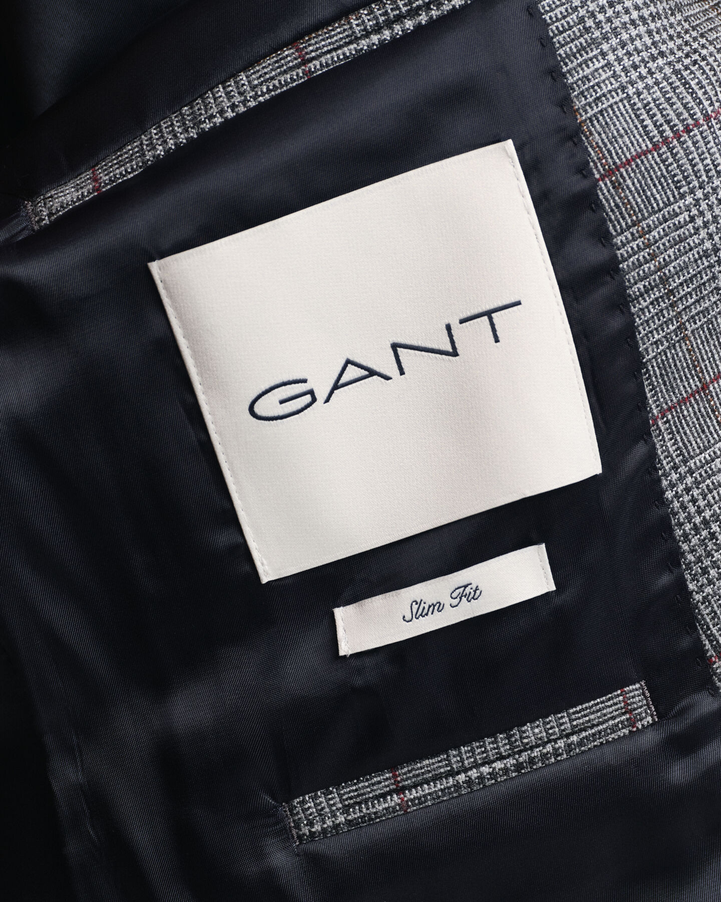 Jakkesæt-blazer med tern