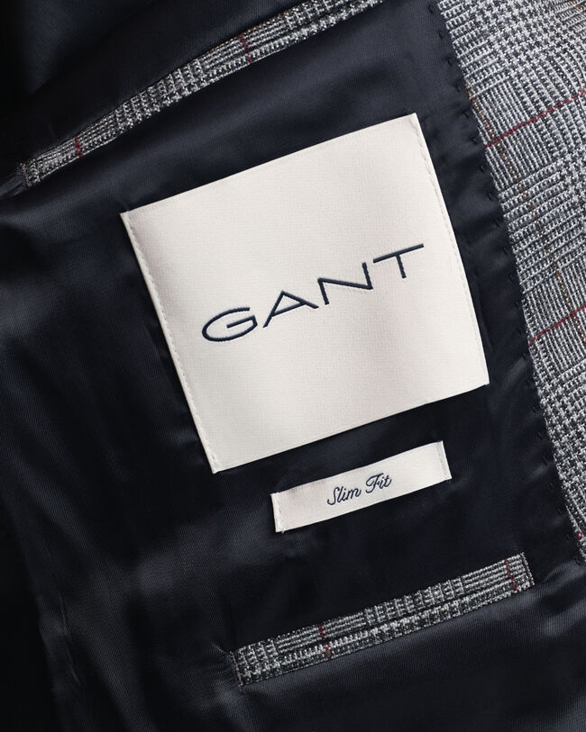 Jakkesæt-blazer med tern