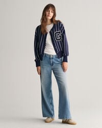 GANT Varsity strikket bomber-cardigan