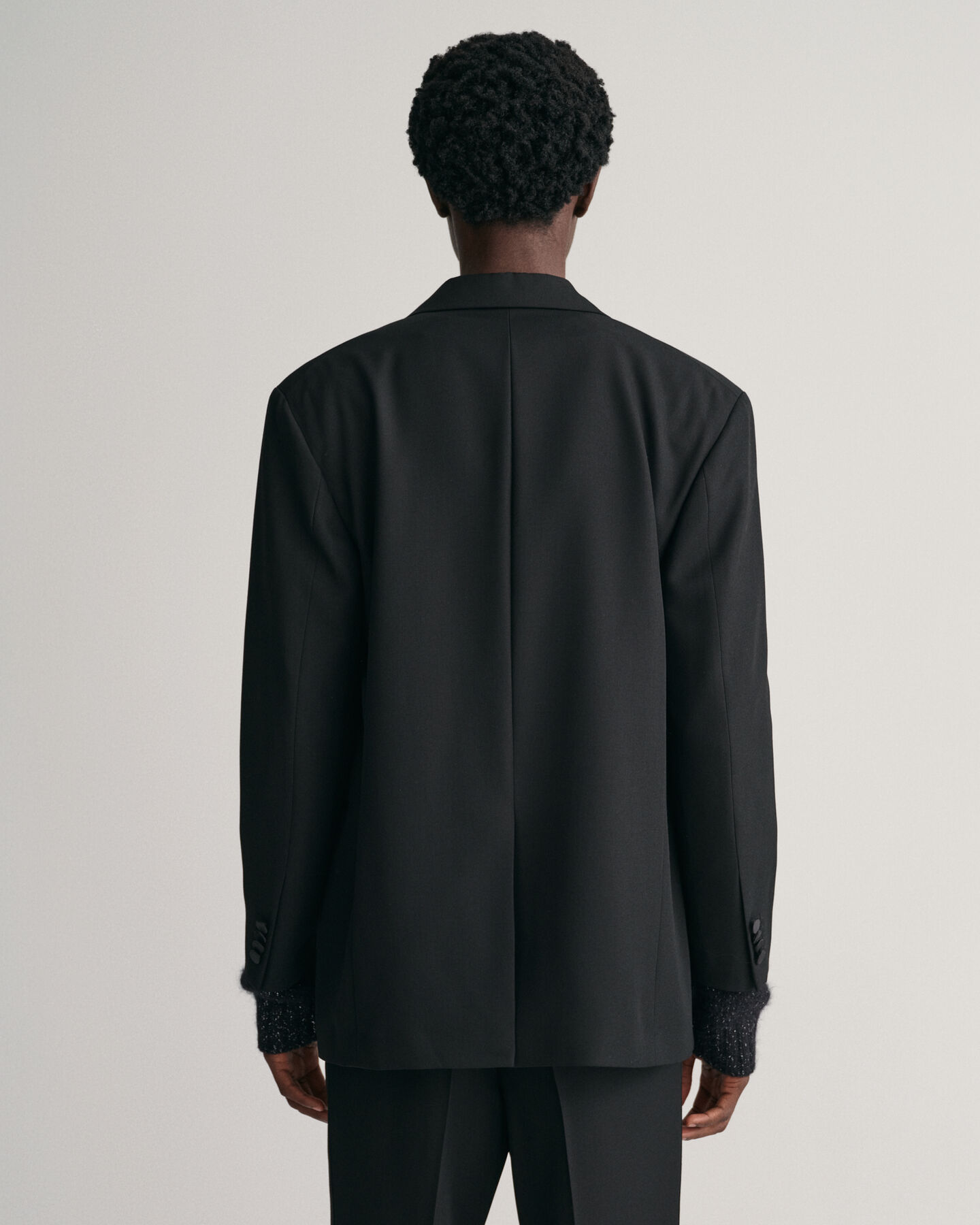 Dobbeltradet Tuxedo jakkesæt-blazer