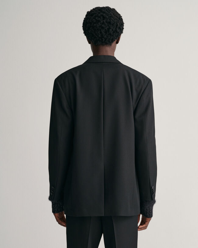 Dobbeltradet Tuxedo jakkesæt-blazer