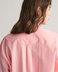 Oversized poplin-skjorte