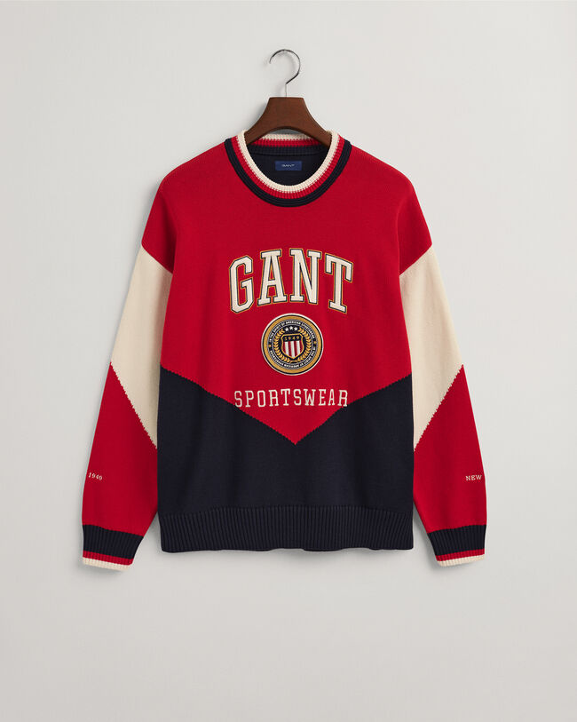 Crest Shield sweater med crewneck