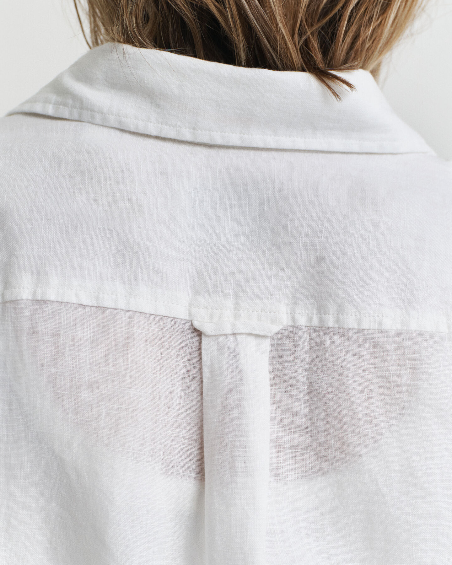 Skjortekjole af hør med bælte