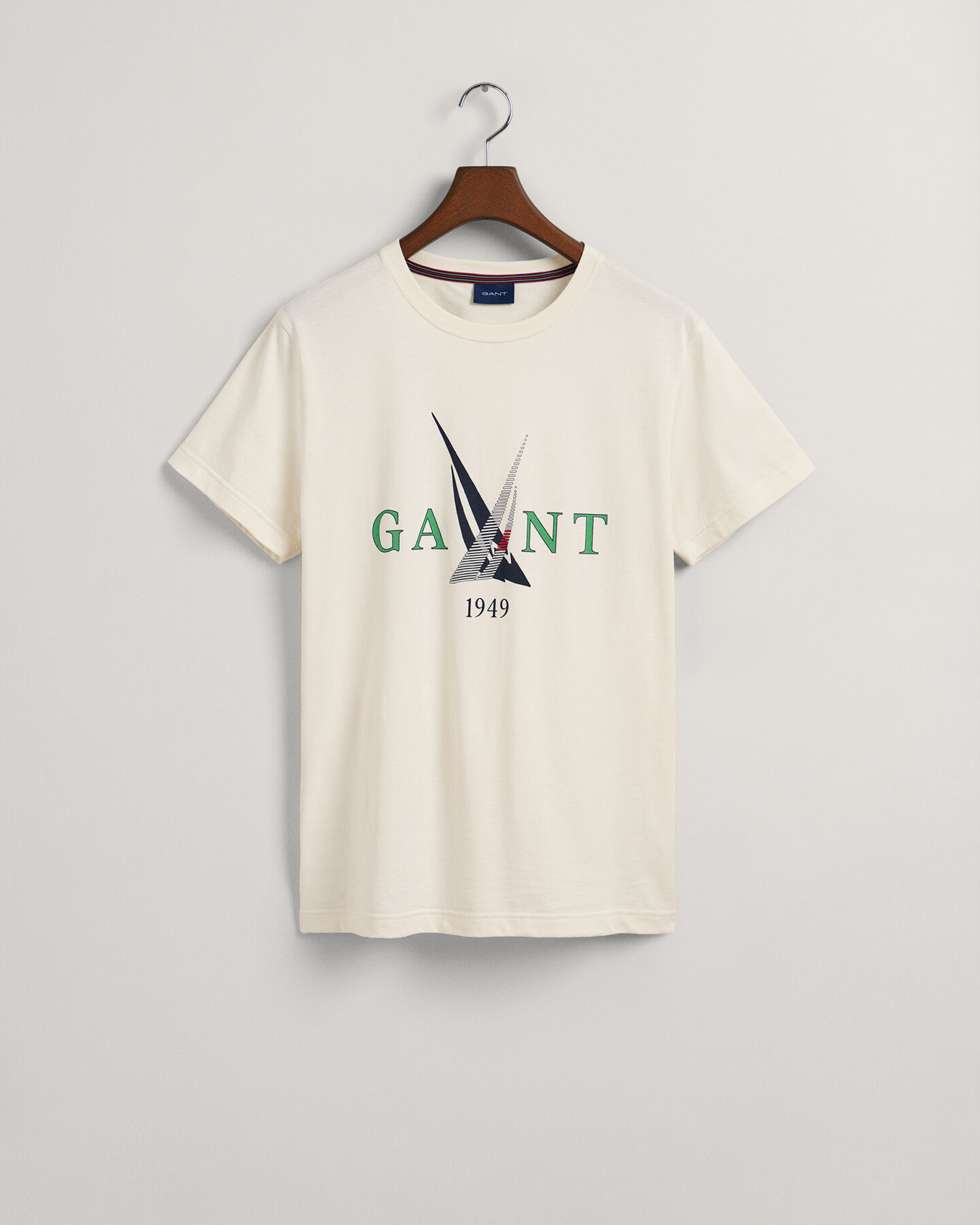 T-shirt med Sail-tryk