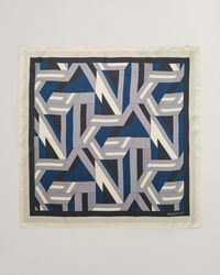 Silketørklæde med Letters-tryk