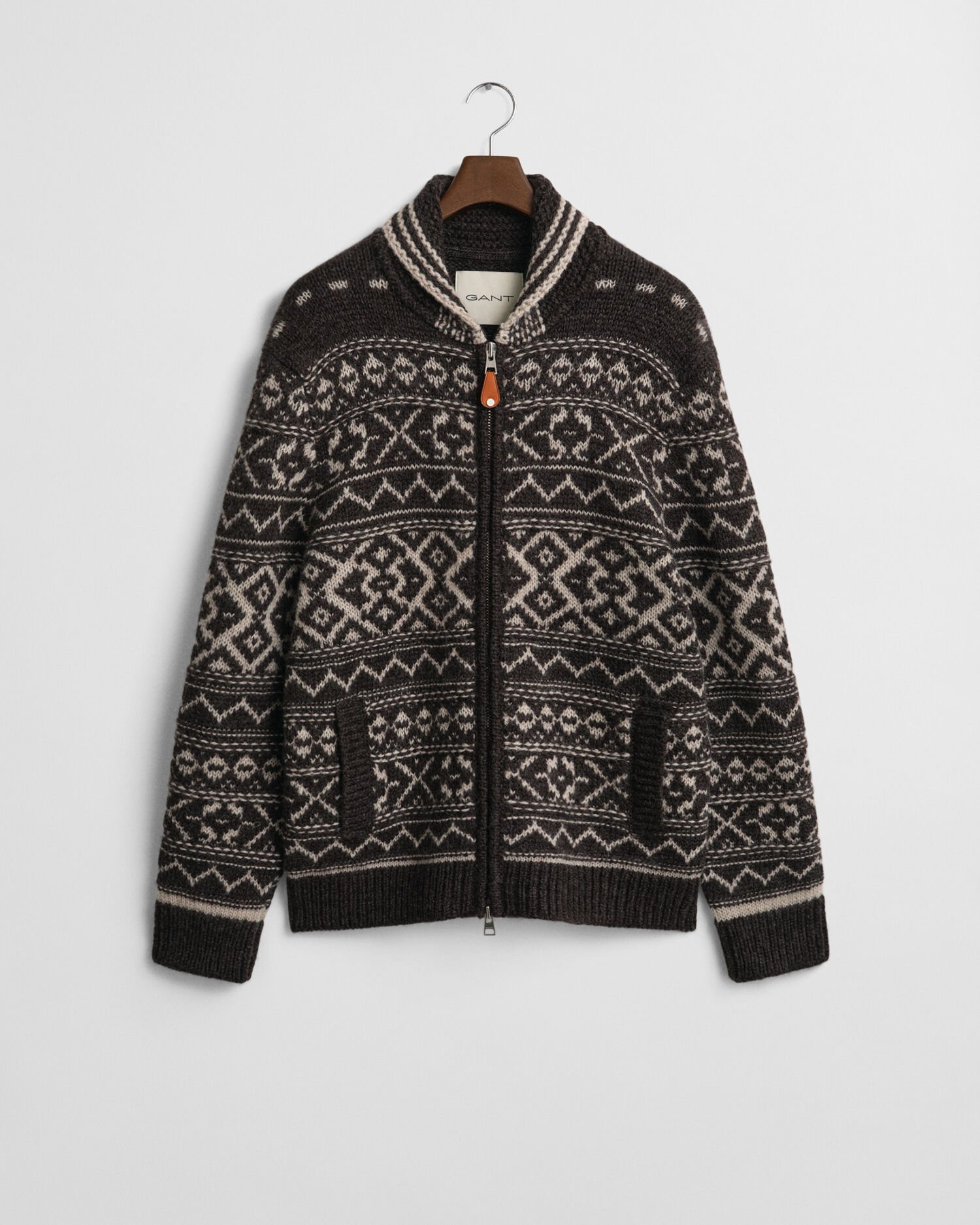 Cardigan i jacquard
