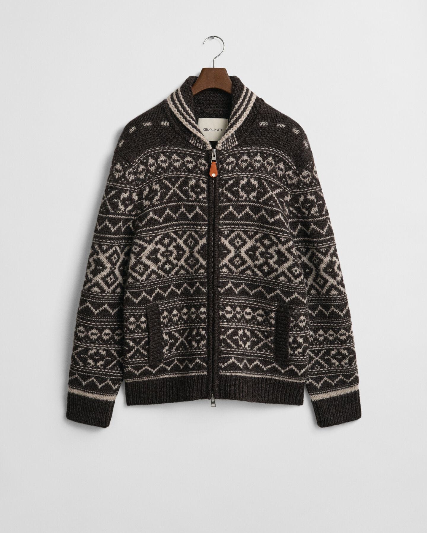 Cardigan i jacquard