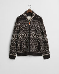 Cardigan i jacquard