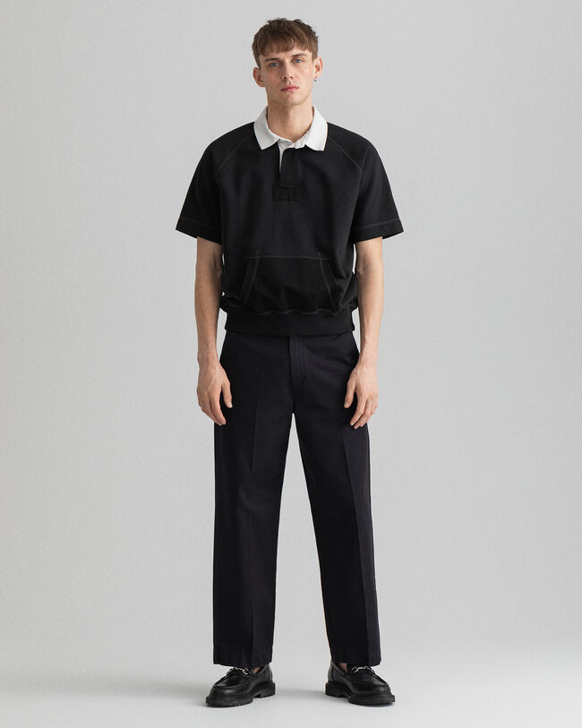 Kort&aelig;rmet sweatshirt Rugger