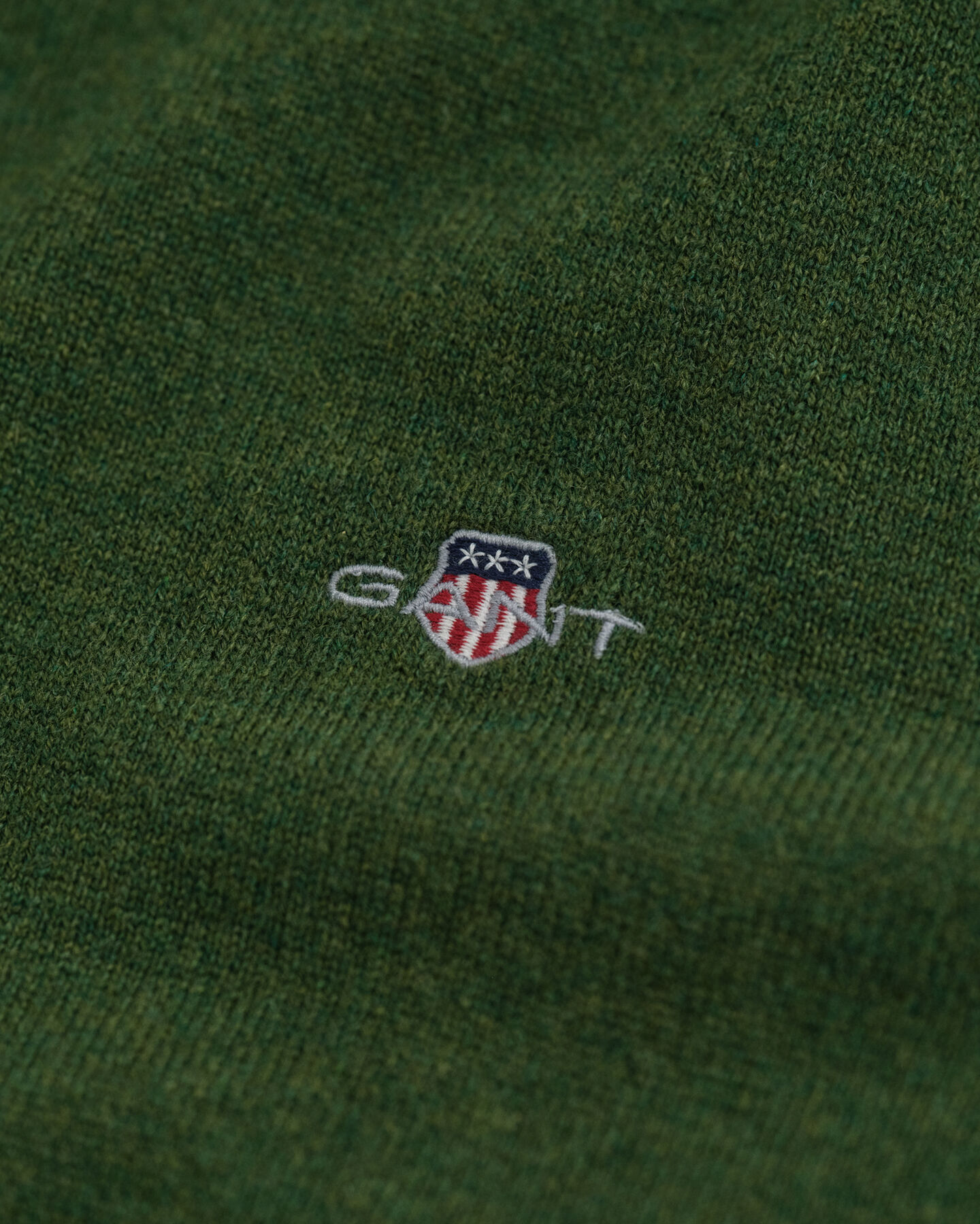 Crewneck sweater i ekstra fin lammeuld