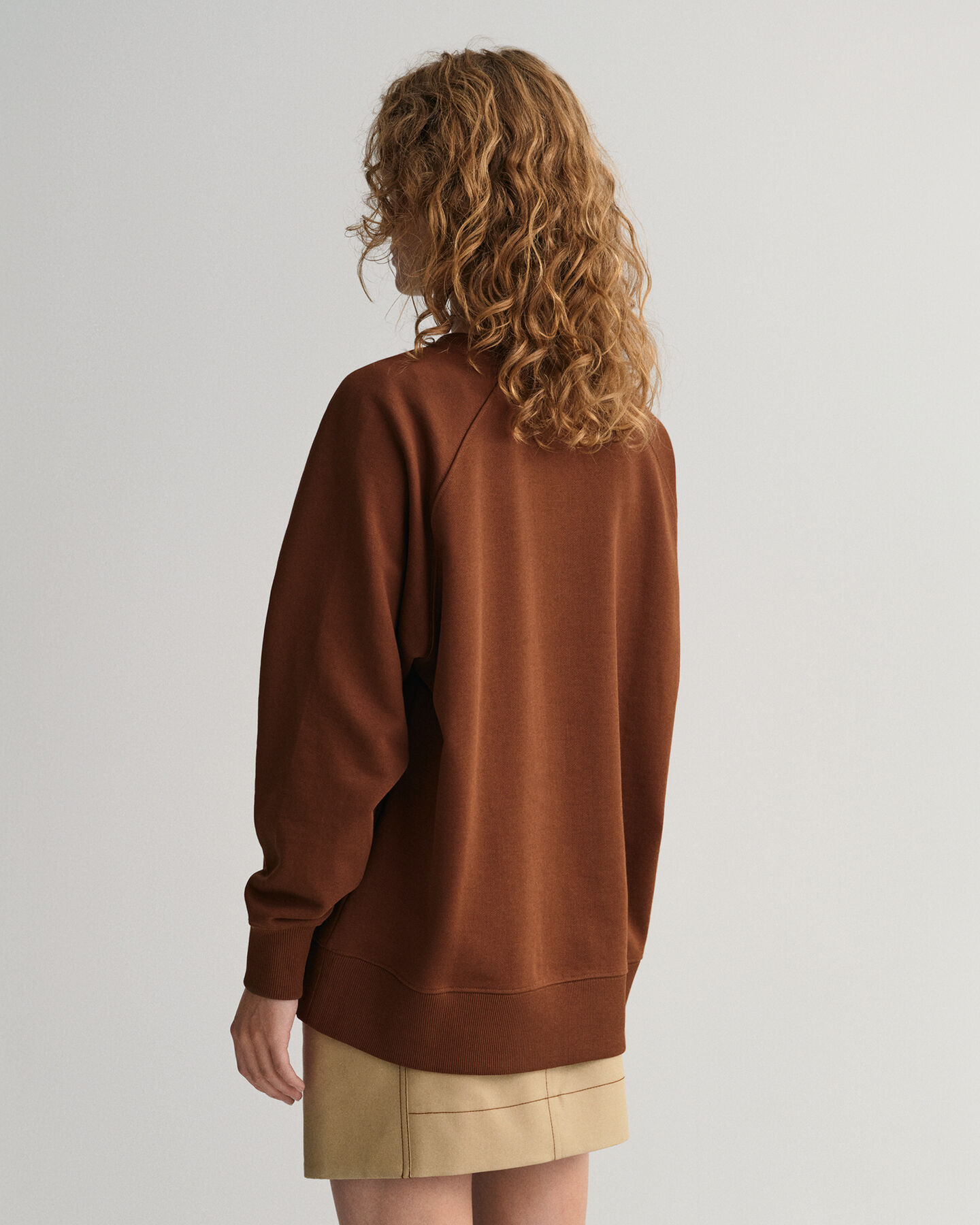 Oversized GANT USA sweatshirt med crewneck