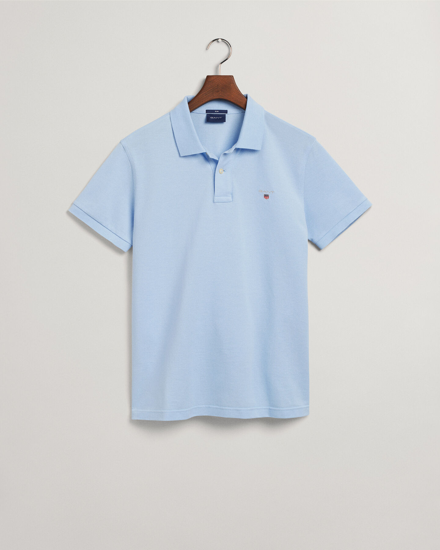 Original slim fit piqu&eacute; poloskjorte