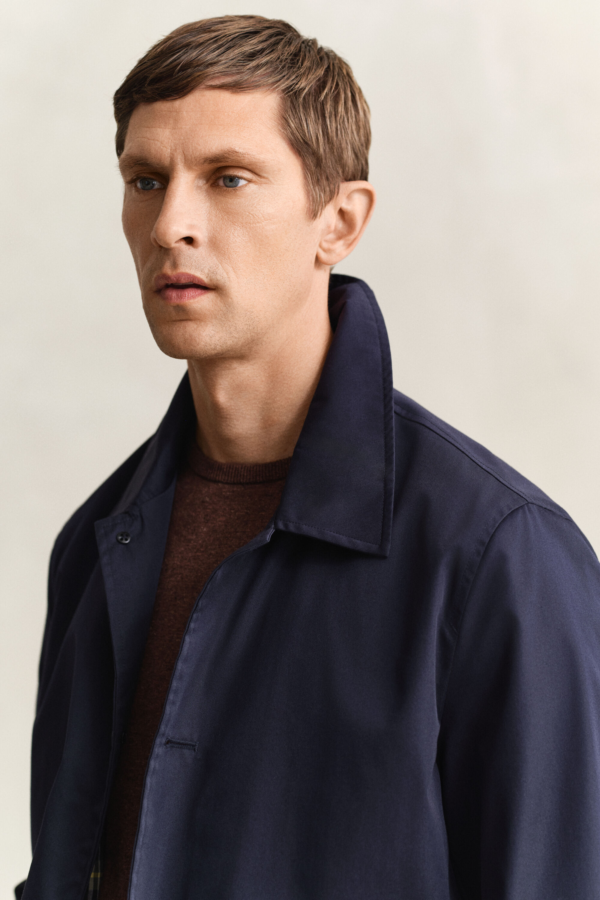 Car Coat af bomuldsblanding