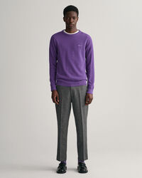 Tilspidsede sildebensmønstrede bukser