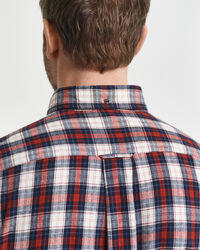 Regular fit ternet Windblown flannelskjorte