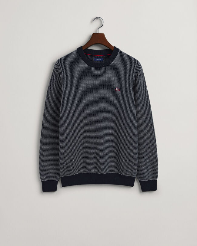 Let Texture crewneck sweater
