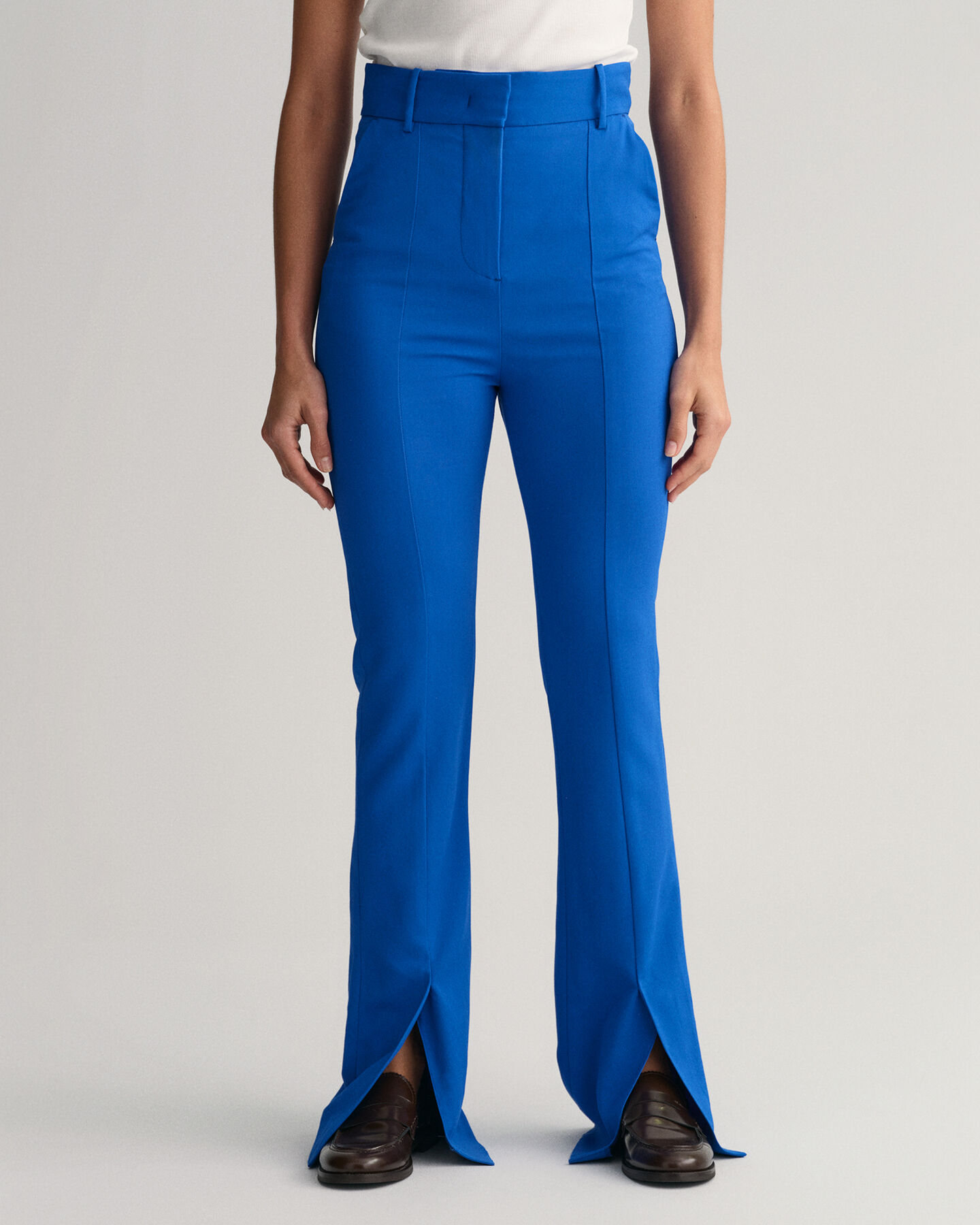 Jakkesæt-bukser med lige ben