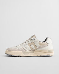 Brookpal l&aelig;der- og ruskindssneakers