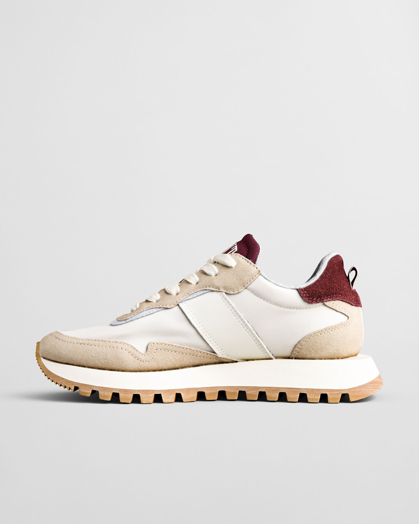 Caffay sneakers af ruskind og nylon