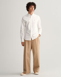 Slim fit Oxford skjorte
