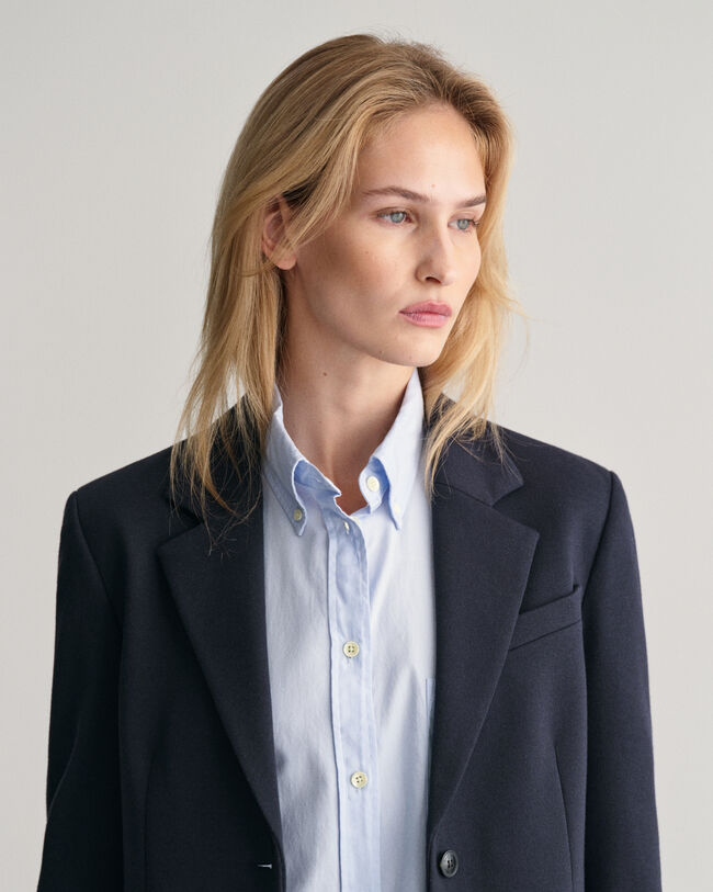 Regular fit jersey-blazer