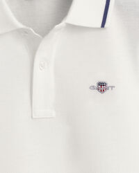 Kids Shield piqu&eacute; poloskjorte med striber