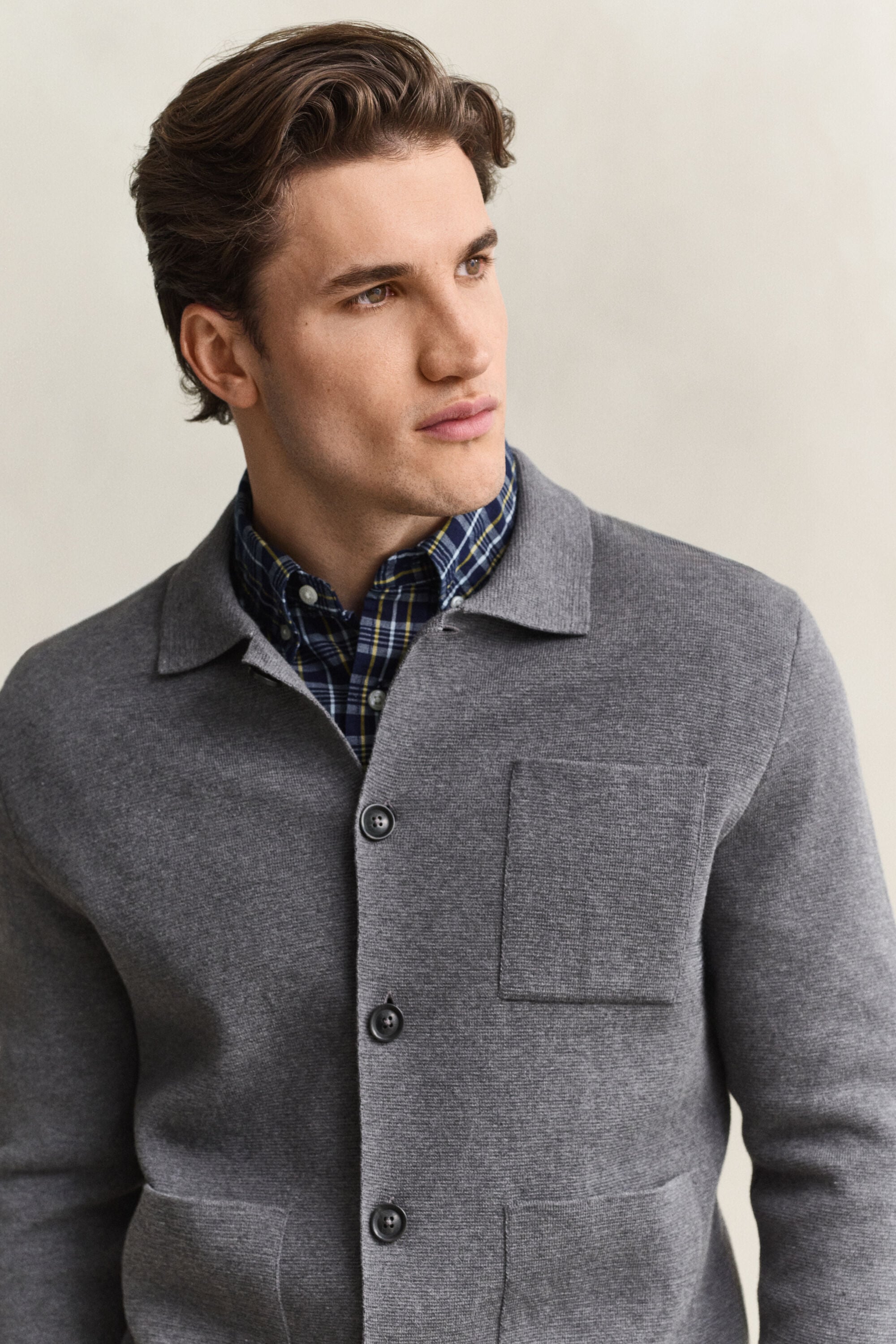 Milano-strikket cardigan