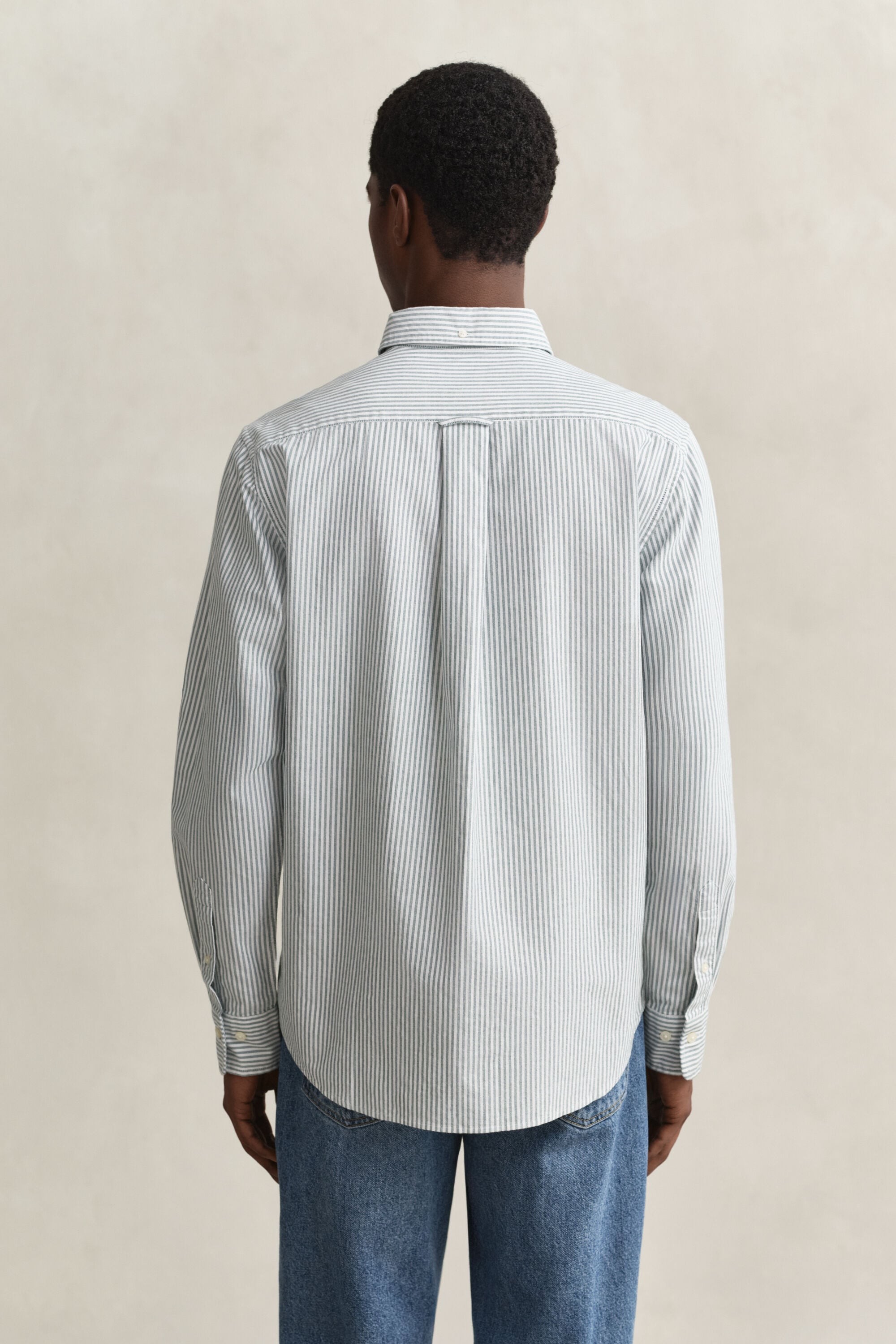 Classic Regular Oxford skjorte med striber