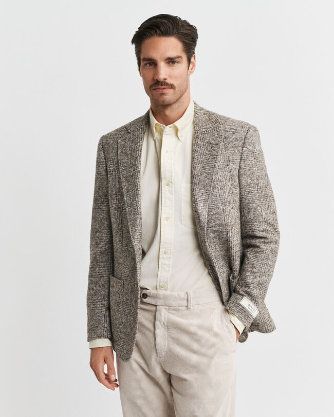 Ternet strikket blazer