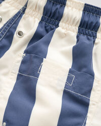Boys blokstribede badeshorts
