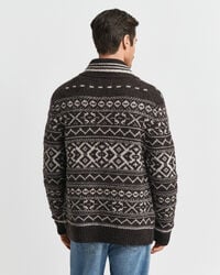 Cardigan i jacquard