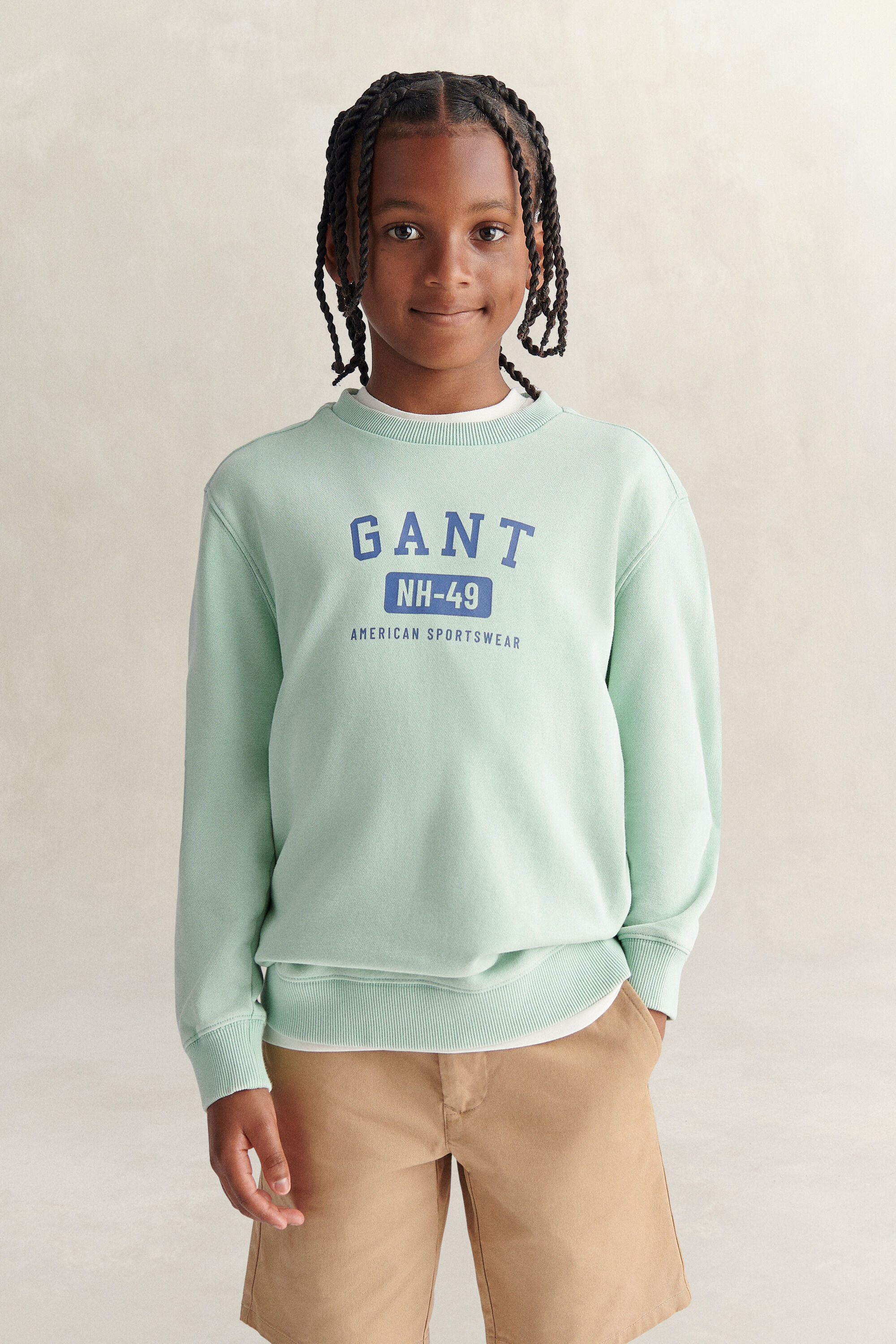 Teen Boys vasket sweatshirt