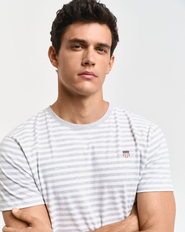 Shield pyjamas T-shirt med striber