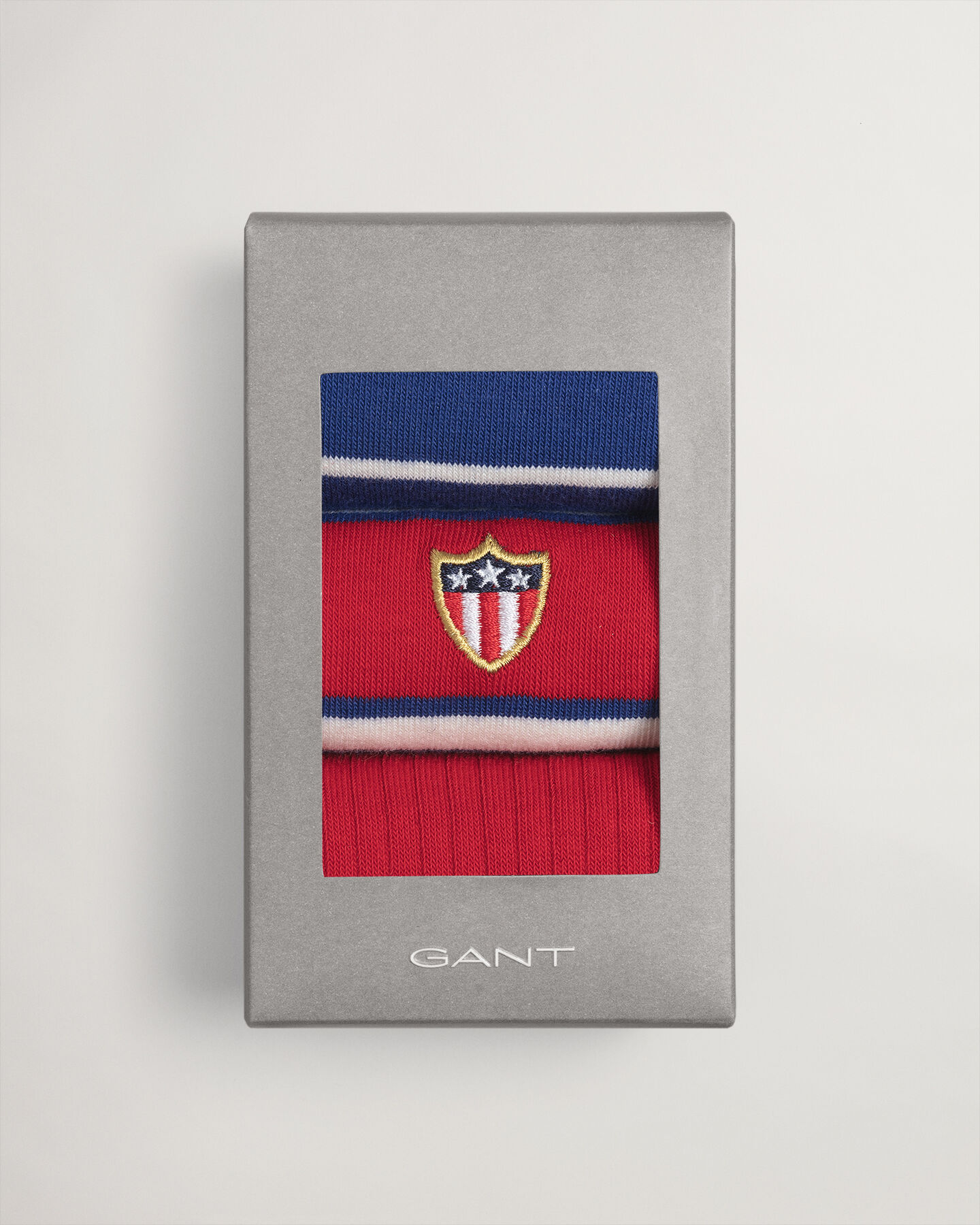 3-Pack Banner Shield sokker med gave&aelig;ske