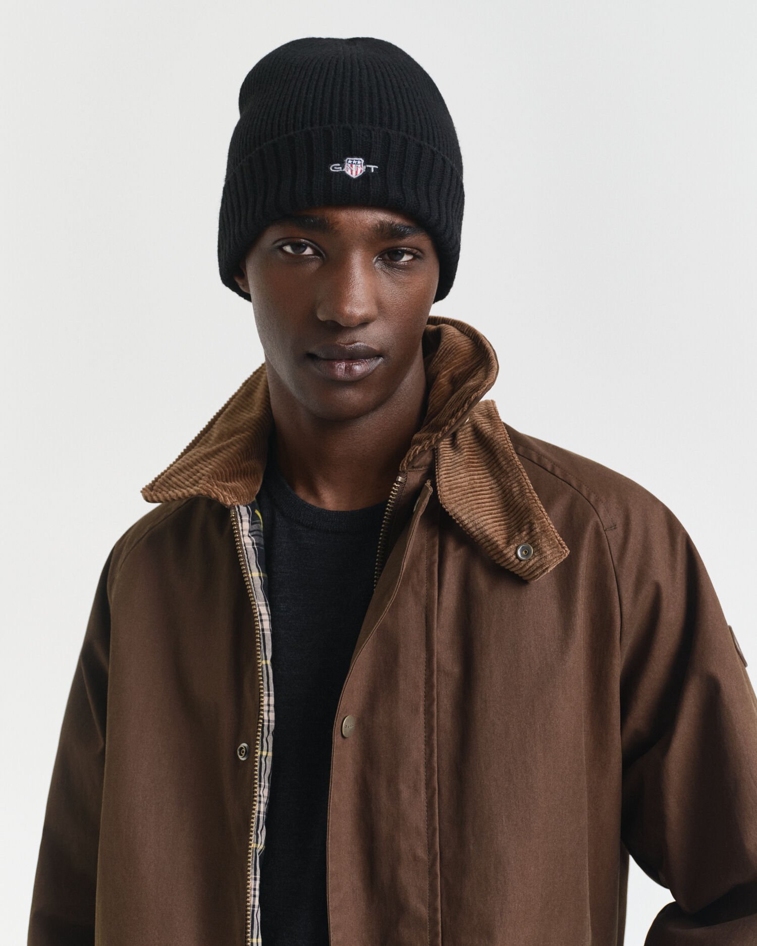 Shield beanie af uld