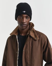 Shield beanie af uld