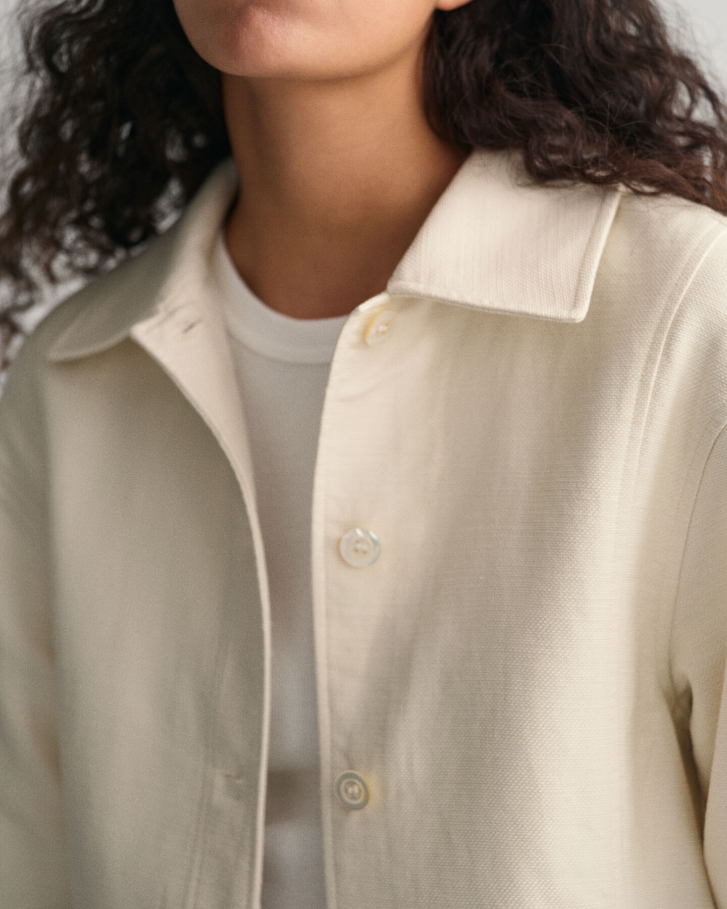 Tekstureret skjortejakke