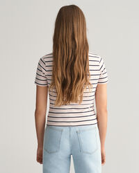 Teen Girls T-shirt med striber