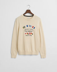 Nautical Flags crewneck sweater