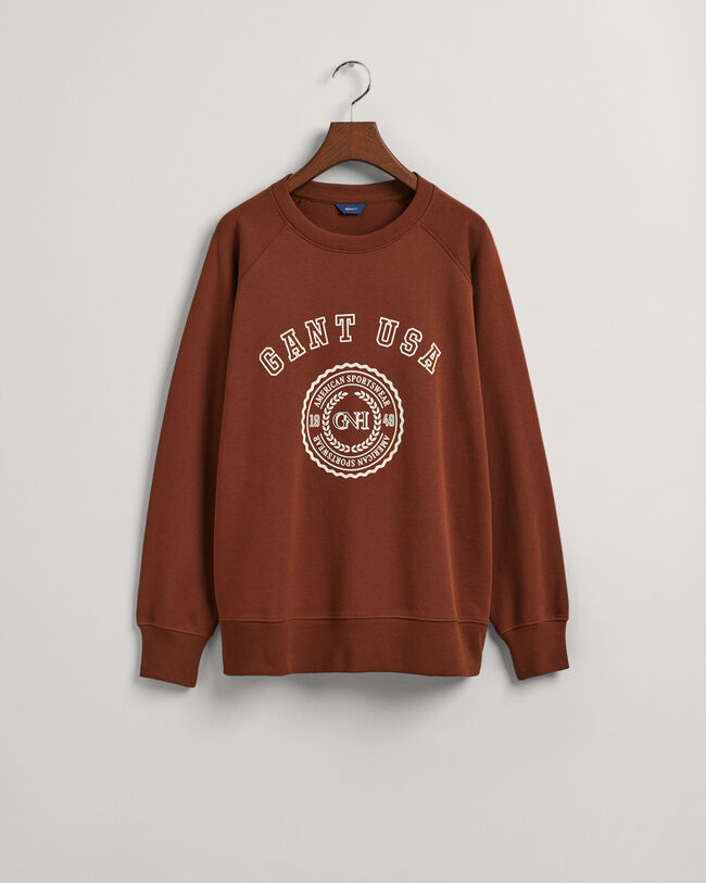 Oversized GANT USA sweatshirt med crewneck
