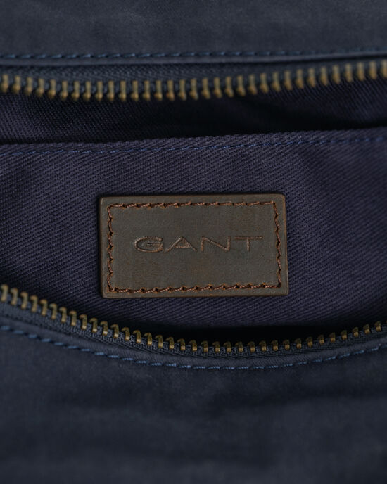 Toilettaske i vokset bomuld