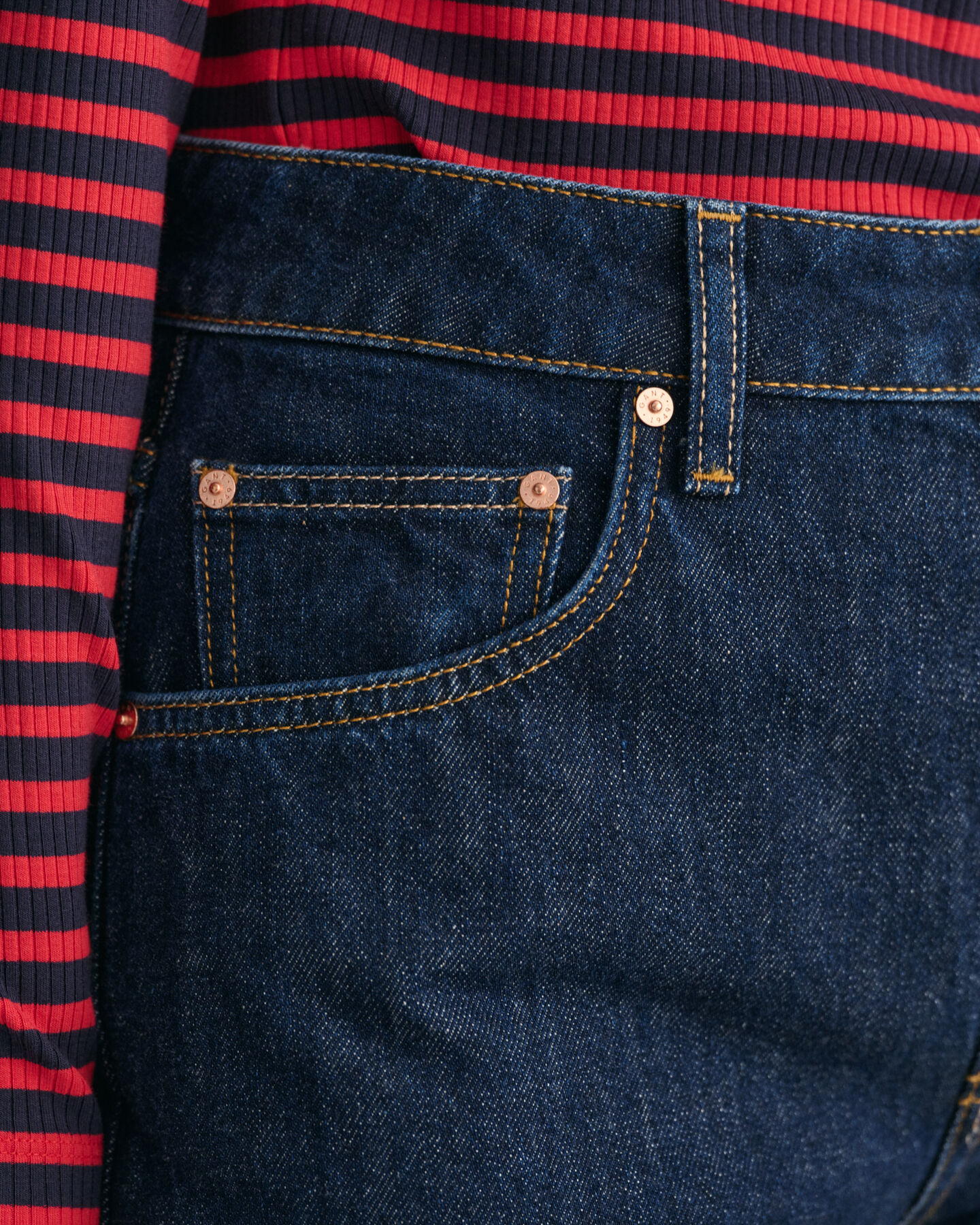 Stive jeans med lige ben