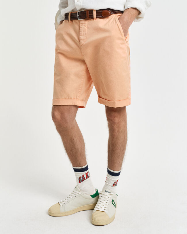 Regular fit Sunfaded chinoshorts