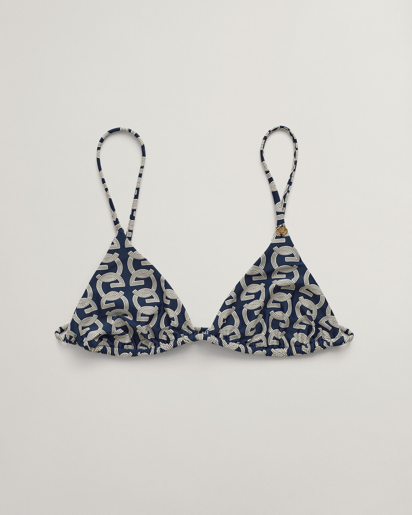 G Patterned Triangle Top