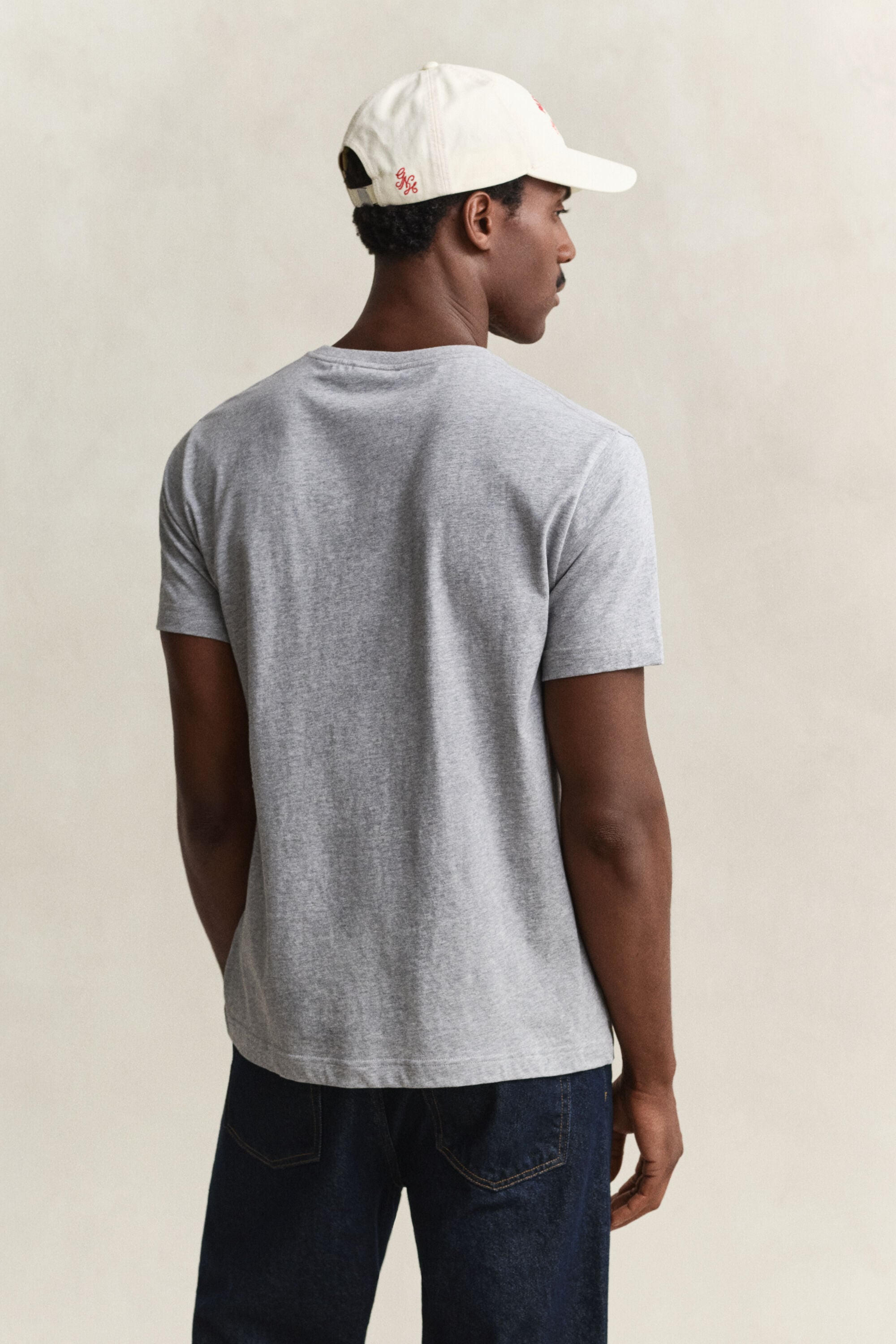 Regular T-shirt med skjold