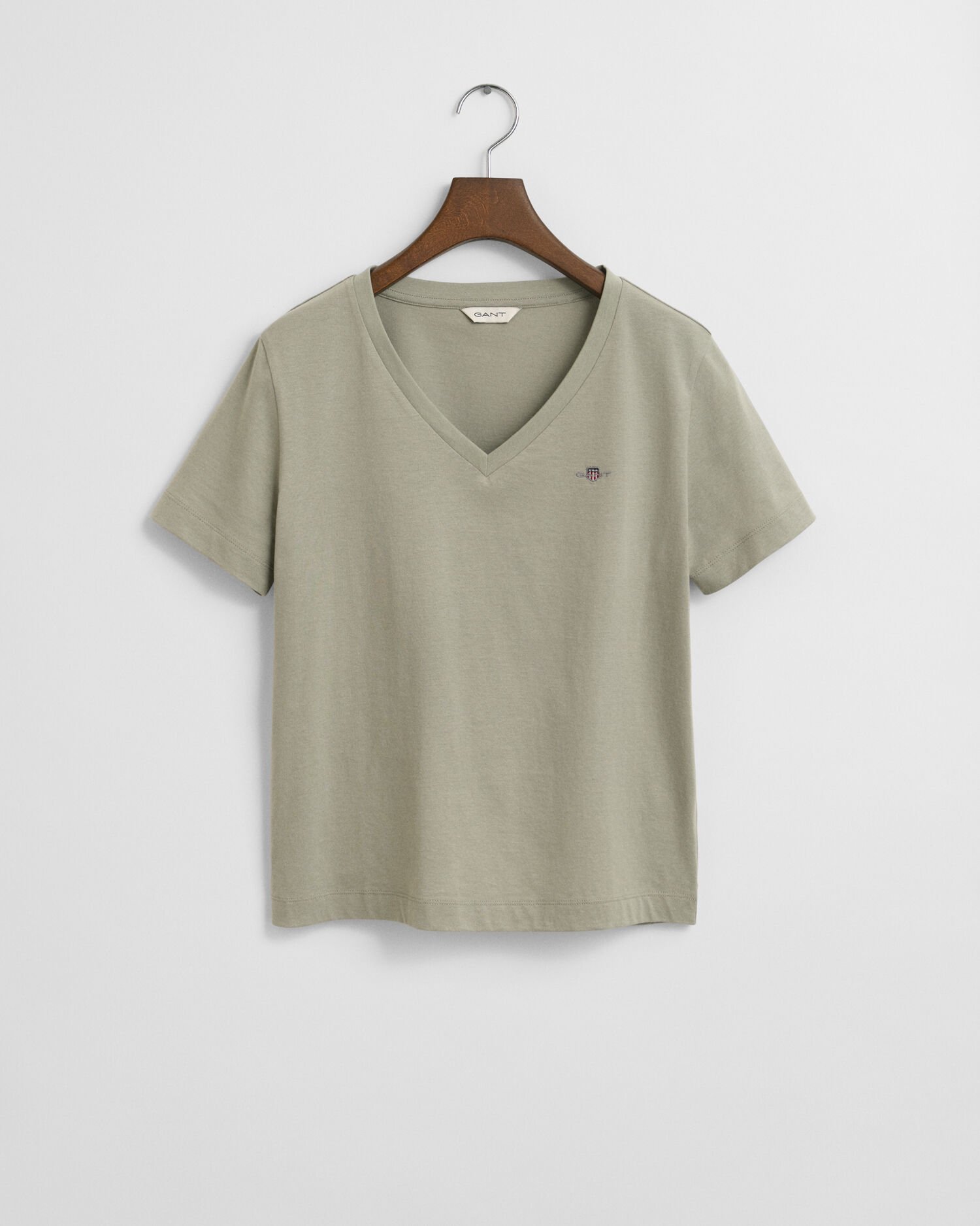 Shield T-shirt med V-hals