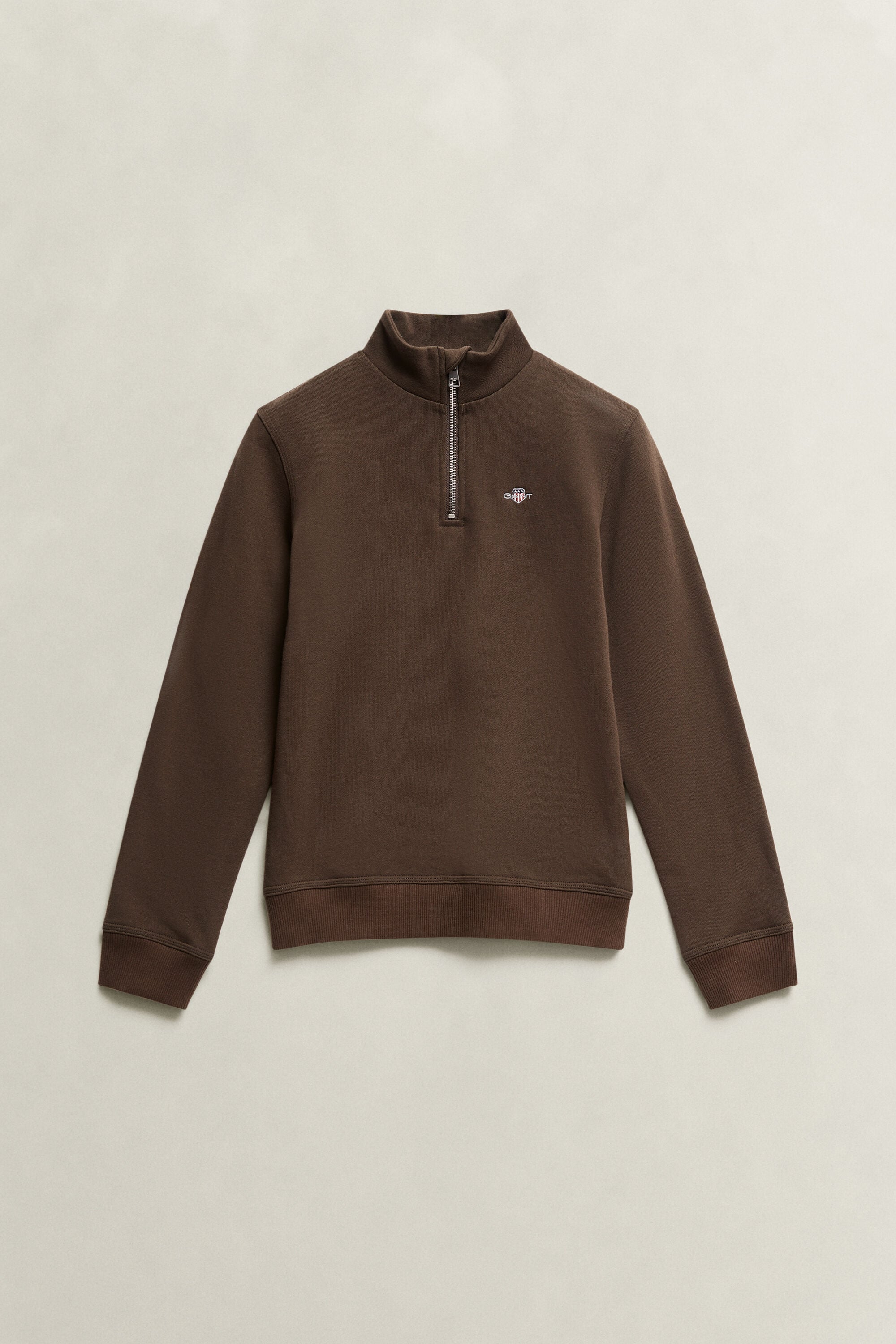 Teen Boys Shield sweatshirt med halv lynlås