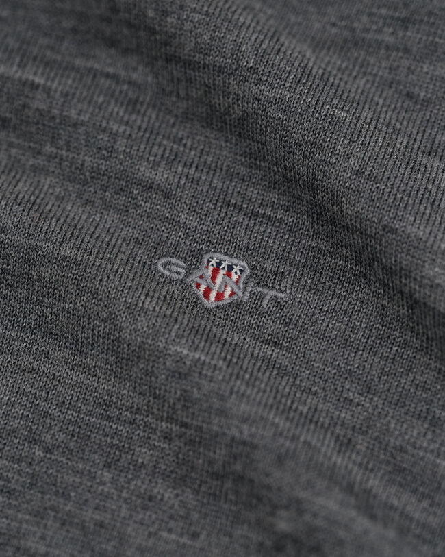 Teens crewneck sweater af ekstra fin merinould